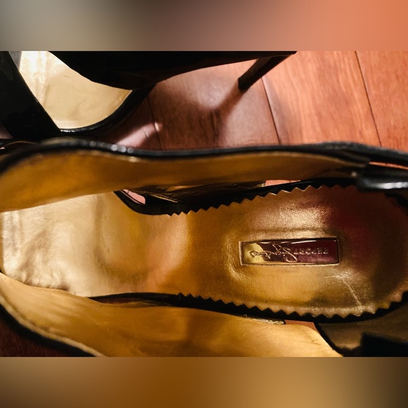 Report Signature Black Heels patent leather Downey - Picture 6 of 6
